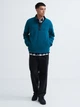 Толстовка на флисе мужская Uniqlo 292586154 M Синяя (1159798192) - изображение 2