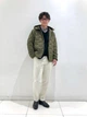 Куртка демисезонная с капюшоном мужская Uniqlo 682279782 M Зеленая (1159800037) - изображение 7