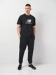 Футболка бавовняна довга чоловіча New Balance Stacked Logo MT41502 M Чорна (196941811048) - зображення 3