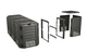 Модульний компостер Prosperplast Compogreen 1200л IKSM1200C-S411 чорний - зображення 3