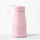 Мини-зонт Lesko 191T Pink карманный с чехлом капсулой - изображение 3