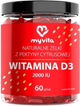 Cukierki do żucia Proness MyVita Vitamin D3 2000 IU 60 szt (5903021593030) - obraz 1