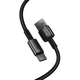 Кабель Baseus Tungsten Gold Fast Charging Data Cable USB to Type-C 100W 20V 5A 1м (CAWJ000001) Black - зображення 7