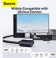 USB-кабель подовжувач Baseus AirJoy Series Сharging Data USB to USB 3м (5гбіт/c, USB 3.0, OTG, 3A) (B00631103111-04) Black - зображення 11