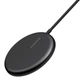 Бездротовий зарядний пристрій Baseus Simple Mini Magnetic Wireless Charger с технологією Qi 15W (WXJK-F01) Black - изображение 4