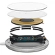 Бездротовий зарядний пристрій Baseus Simple Mini Magnetic Wireless Charger с технологією Qi 15W (WXJK-F02) White - изображение 6