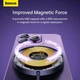 Бездротовий зарядний пристрій Baseus Simple Mini3 Magnetic Wireless Charger с технологією Qi 15W (CCJJ040205) Purple - зображення 12