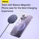 Бездротовий зарядний пристрій Baseus Simple Mini3 Magnetic Wireless Charger с технологією Qi 15W (CCJJ040205) Purple - зображення 14
