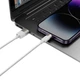 Кабель Baseus StarSpeed 3-in-1 Fast Charging Data Cable USB to Lightning+Type-C+MicroUSB 3.5А 1.2м (CAXS000002) White - изображение 6