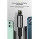 Кабель Baseus Tungsten Gold Fast Charging Data Cable USB to Lightning 2.4A 2м (CALWJ-A01) Black - изображение 9