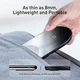 Бездротовий зарядний пристрій Baseus Simple 2in1 For Phone + Pods Pro Wireless Charger с технологією Qi 15W (WXJK-C01) Black - зображення 9