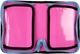 Пенал твердый 1Вересня одинарный с двумя клапанами HP-04 Pink and Blue (533456) - изображение 3