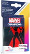 Сорочки для карт Gamegenic Marvel Champions Art Sleeves 66 x 91 мм Black Widow 50 + 1 шт (4251715410561) - зображення 3