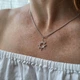 Серебряная подвеска подвес Солнце без камней серебро 925 покрыто родием 3007р 0.80г - изображение 1