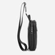 Сумка слинг через плечо мужская кожаная Tiding Bag 9801A Черная - изображение 6