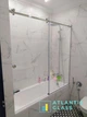 Шторка на ванну Atlantis Glass BRIGHTON 1500х1500 мм Прозора Універсальна - зображення 2