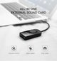 Звуковая карта UGREEN CM129 USB External Stereo Sound Adapter 15 см (UGR-40964) - изображение 5