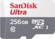 Карта памяти microSDXC - SanDisk Ultra 256Gb class 10 A1 (100Mb/s) SDSQUNR-256G-GN3MN - изображение 1