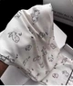 Женская шелковая пижама White rabbit белая S - изображение 6