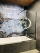 Шторка на ванну 800х1400 мм Atlantis Glass LIGHT LOFT Универсальная в черной фурнитуре - изображение 3