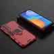 Ударостійкий чохол Transformer Ring for Magnet для Huawei P Smart (2021) (Червоний) - зображення 8