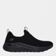 Женские слипоны Skechers 150055 BBK 38 (8US) 25 см Черные (197627538808) - изображение 1