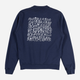 Світшот чоловічий Edmmond Studios People Crewneck 124-40-01590 M Синій (8435629088986) - зображення 2