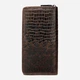 Кошелек мужской кожаный для карточек Vintage leather-20235 Коричневый - изображение 2