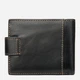 Портмоне чоловіче шкіряне для карток Vintage leather-20232 Чорне - зображення 4
