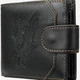 Портмоне чоловіче шкіряне для карток Vintage leather-20232 Чорне - зображення 5