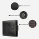 Портмоне чоловіче шкіряне для карток Vintage leather-20232 Чорне - зображення 10