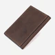 Картхолдер кожаный Grande Pelle leather-11503 Коричневый - изображение 2