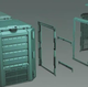 Модульний компостер Prosperplast Compogreen 1200л IKSM1200Z-G851 зелений - изображение 4