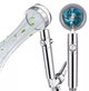 Душевая лейка SmartLife WC-008 турбо вентилятор + режим Стоп Chrome/Blue - изображение 1