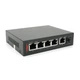 4х портовый PoE Full Gigabit коммутатор ONV-POE33064PFG, 4xPoe1000Мбит + 2х1000 Мбит + 1хSFP 1000Мбіт,до 250м, IEEE802.3af/at, мощност 65Вт - изображение 1