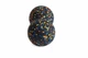Мяч массажный двойной МФР для спины Peanut Double Ball 16х8 см Black 17540921 - изображение 2
