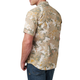 Сорочка тактична 5.11 Tactical Wyatt Print Short Sleeve Shirt Sand Dune Canopy Camo XL (71231-1096) - изображение 3