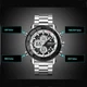 Наручные часы с подсветкой Skmei 1636SIWT 3 ATM 49 мм Silver/Black - изображение 5