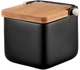 Цукорниця ARDESTO Midori 12х12х11 см 840 мл Чорна (AR0907B) - зображення 1