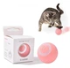 Смарт игрушка мячик для кошек и маленьких собак Pet Grevity White - изображение 3
