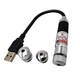 Указка лазерная USB аккумуляторный луч лазер 3 насадки, 25 см - изображение 7