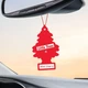 Мега-набір 6 шт ароматизаторів LITTLE TREES (New Car + Strawberry + Vanilla + Black Ice + Cherry + BlackBerry), освіжувач повітря Ялинка для автомобіля, будинку, офісу, ванної кімнати, шафи, гаража - зображення 2