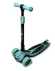 Самокат Scale Sports Smart, колеса PU, зі світлом, кермо складане. Turquoise (378222688) - зображення 1
