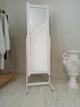 Зеркало напольное на колесиках Фацет Horn 150x46x44 см Белое HORNWW - изображение 4
