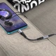 Аудиокабель HOCO LS33 Type-C to 3.5 female, nylon braid, 0,12m, Metal Gray 6931474761163 - изображение 8