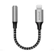 Переходник AUX Proove SoundMesh Lightning to 3.5mm gray - изображение 1