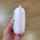Термо фотопринтер портативный детский принтер для печати стикеров mini printer с набором бумаги 3 шт + фломастеры Белый с розовым - изображение 11