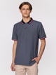 Koszulka polo męska Lee Cooper FALCON-2434 M Ciemnoszara (5904347391959) - obraz 1