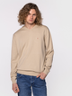 Пуловер чоловічий Lee Cooper ADAM-ORGANIC 2XL Бежевий (5904347387792) - зображення 3