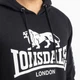 Худі чоловіче утеплене Lonsdale Scousburgh 117553-1500 S Чорний/Білий (4255581524674) - зображення 4